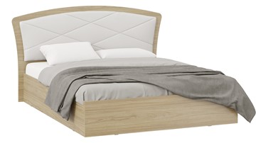 Кровать 2-х спальная с подъемным механизмом Сэнди Тип 1 без заглушины (Вяз благородный/Белый) в Махачкале