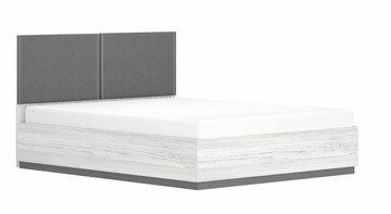Кровать с подъемным механизмом двуспальная Винтер-16, винтерберг/темно-серый/спейс графит в Махачкале - предосмотр