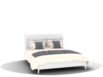 Кровать 2-спальная Siena (КМ-01, 1600) в Махачкале