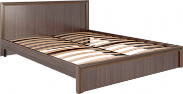 Кровать 2-спальная Беатрис М07 (Орех Гепланкт) в Махачкале