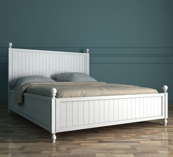 Кровать спальная Palermo, (PL1016), белый в Махачкале - изображение 1