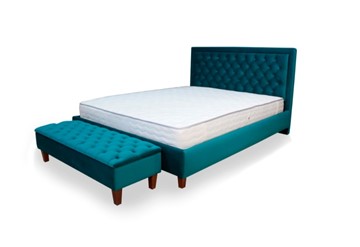 Кровать без механизма 2-спальная с высокими ножками Грета 1900х2150 мм в Махачкале