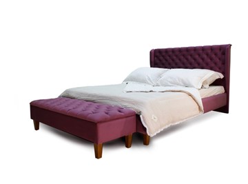 Кровать без механизма 2х-спальная Моника 2 с высокими ножками 2200х2150 мм в Махачкале