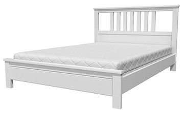 Кровать 1-спальная Лаура (Белый Античный) 90х200 в Махачкале - предосмотр