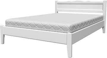 Кровать полутороспальная Карина-7 (Белый Античный) 140х200 в Махачкале