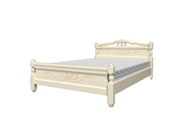 Спальная кровать Карина-5 (Слоновая кость) 90х200 в Махачкале