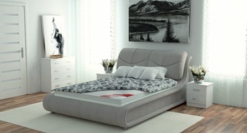 Двуспальная кровать Сицилия 160х200 (с основанием) в Махачкале