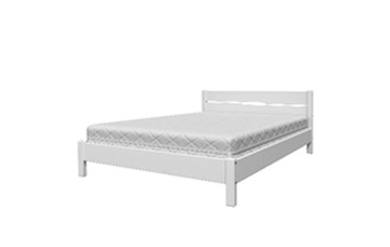 Кровать 1-спальная Вероника-5 (Белый Античный) 90х200 в Махачкале