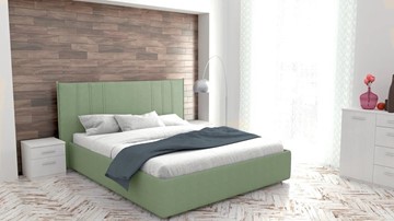 Спальная кровать Аврора 140х200 (Основанием) в Махачкале