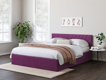 Спальная кровать Эмма 1400х1900 с подъёмным механизмом в Махачкале - предосмотр