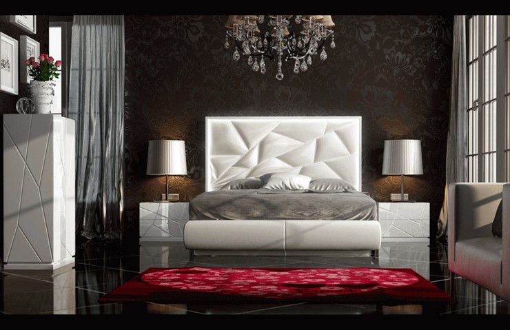Кровать 1.5-спальная FRANCO KIU 1242 с LED подсветкой изголовья (160х200) в Махачкале - изображение 11