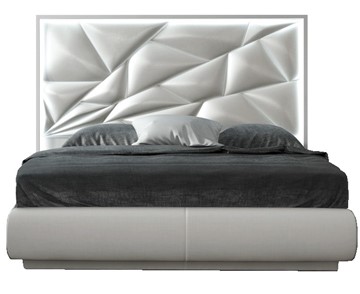 Кровать 1.5-спальная FRANCO KIU 1242 с LED подсветкой изголовья (160х200) в Махачкале - предосмотр