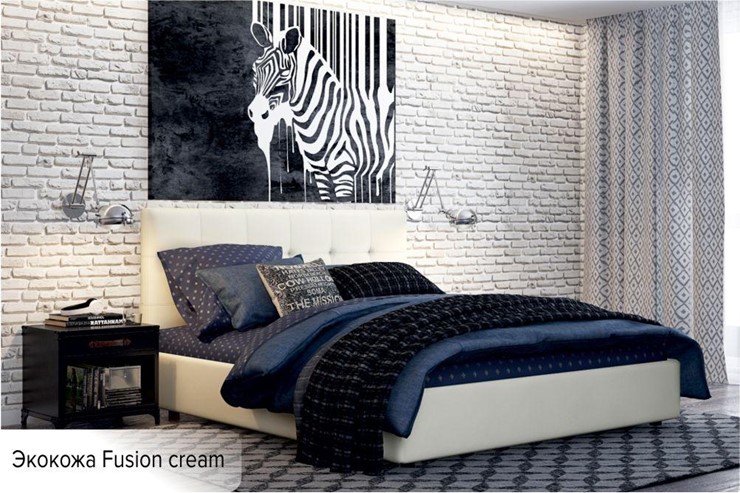 Кровать полутороспальная Капри 120х200 (с основанием) в Махачкале - изображение 10