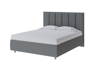 Кровать в спальню Routa 140х200, Рогожка (Savana Grey (серый)) в Махачкале