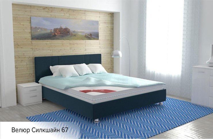 Кровать полутороспальная Вена 140х200 (с основанием) в Махачкале - изображение 13