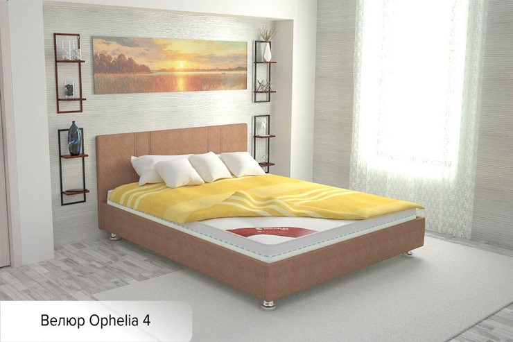 Кровать полутороспальная Вена 140х200 (с основанием) в Махачкале - изображение 9