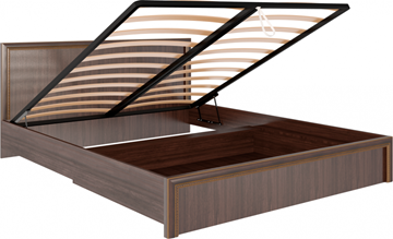 Кровать с подъемным механизмом Беатрис М08 (Орех Гепланкт) в Махачкале