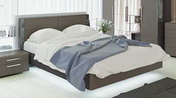 Кровать Наоми 1600, цвет Фон серый, Джут СМ-208.01.01 в Махачкале