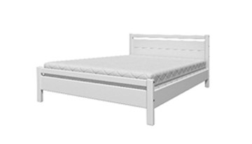 Кровать двуспальная Вероника-1 (Белый Античный) 160х200 в Махачкале