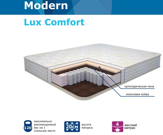 Матрас Modern Lux Comfort Нез. пр. TFK в Махачкале - изображение