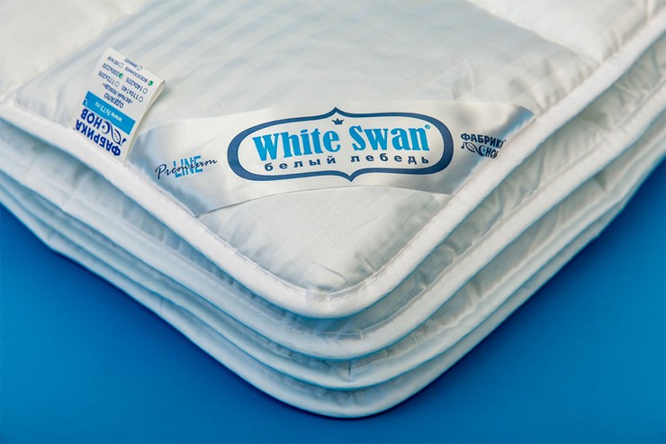 Одеяло всесезонное двуспальное Белый лебедь в Махачкале - изображение 1