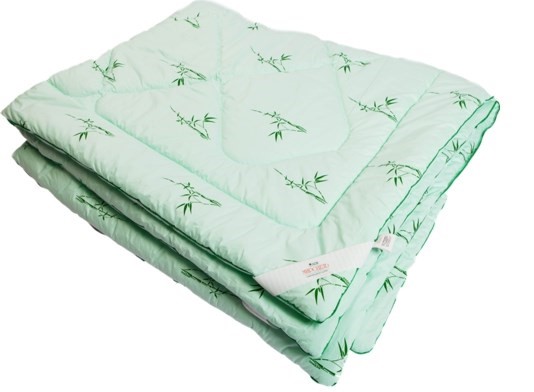 Стеганое одеяло Бамбук, всесезонное п/э вакуум в Махачкале - изображение