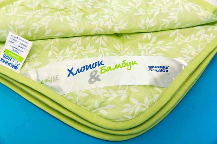 Одеяло лёгкое полутороспальное Хлопок & Бамбук в Махачкале - изображение 1