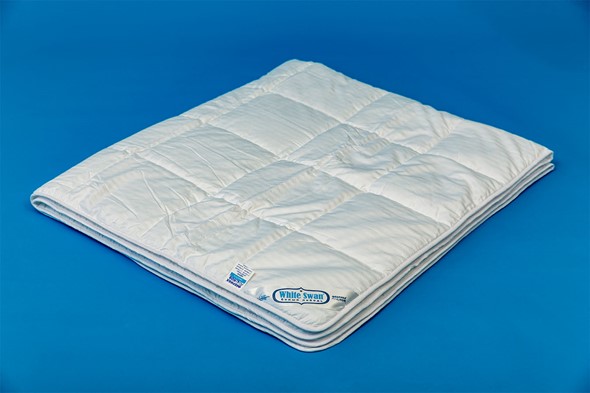 Одеяло лёгкое двуспальное Белый лебедь в Махачкале - изображение