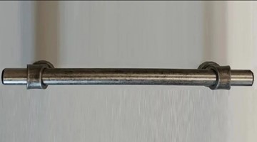Ручка-скоба (128 мм), античное серебро Прованс в Махачкале