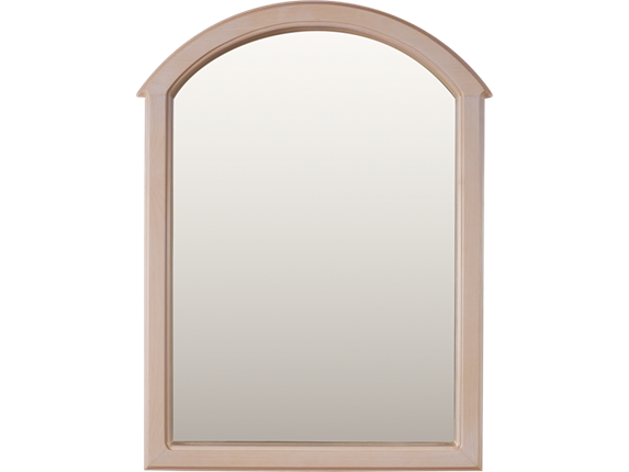 Зеркало 730х550 мм. Беленый дуб в Махачкале - изображение
