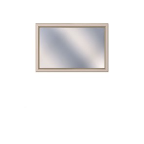 Настенное зеркало Сиена, Бодега белый / патина золото, 92х52 в Махачкале