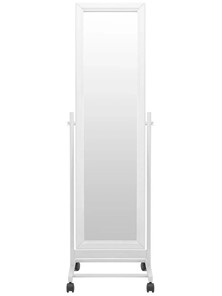 Зеркало напольное BeautyStyle 27 (135х42,5см) Белое в Махачкале - предосмотр 1