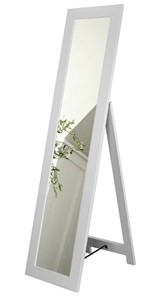 Напольное зеркало в спальню BeautyStyle 8 (белый) в Махачкале - предосмотр 3