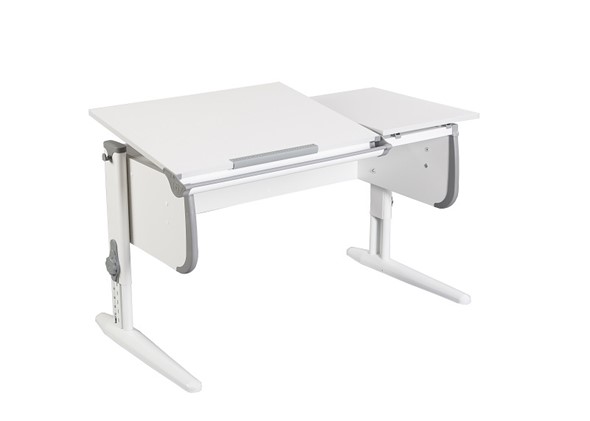 Детский стол-трансформер 1/75-40 (СУТ.25) белый/белый/Серый в Махачкале - изображение
