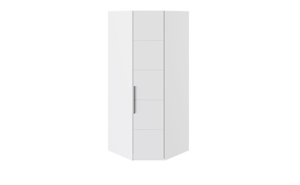 Угловой шкаф Наоми, цвет Белый глянец, Джут СМ-208.07.06 в Махачкале - изображение