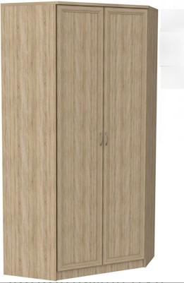 Шкаф 403 несимметричный, цвет Дуб Сонома в Махачкале - изображение