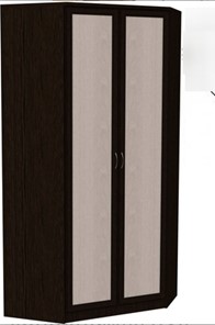 Шкаф распашной 403 несимметричный, цвет Венге в Махачкале - предосмотр