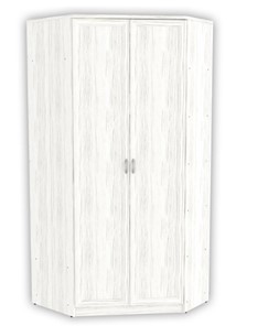 Угловой распашной шкаф 403 несимметричный, цвет Арктика в Махачкале