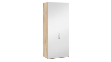 Шкаф для одежды Эмбер СМ-348.07.004 (Яблоня Беллуно/Белый глянец) в Махачкале