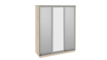 Шкаф 3-х дверный Румер, цвет Дуб Сонома, Белый снег СШК 1.180.60-13.11.13 в Махачкале
