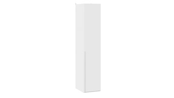 Шкаф для белья Порто (580) СМ-393.07.001 (Белый жемчуг/Белый софт) в Махачкале