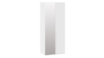 Шкаф двустворчатый Порто (580) СМ-393.07.005 (Белый жемчуг/Белый софт) в Махачкале