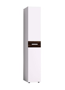 Шкаф для одежды Норвуд 55, Белый-Орех шоколадный в Махачкале