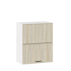 Горизонтальный кухонный шкаф 600 комбинированный Индиго ЛД 298.970.000.041, Белый/Дуб Мадейра топаз в Махачкале