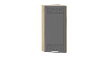 Торцевой шкаф на кухню Долорес 1В3Т (Дуб крафт золотой/Титан) в Махачкале