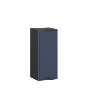 Шкаф настенный 300 Индиго ЛД 298.310.000.142, Чёрный/Тёмно-синий в Махачкале