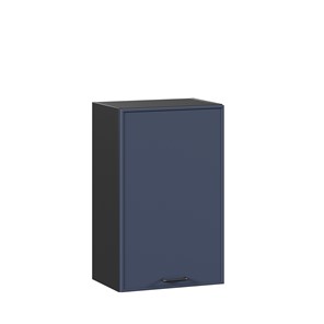 Навесной кухонный шкаф 450 Индиго ЛД 298.330.000.145, Чёрный/Тёмно-синий в Махачкале