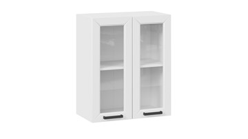 Кухонный шкаф Лорас 1В6С (Белый/Холст белый) в Махачкале