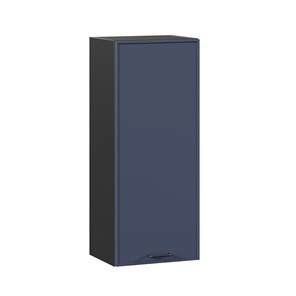 Кухонный навесной шкаф высокий 400 Индиго ЛД 298.420.000.151, Чёрный/Тёмно-синий в Махачкале
