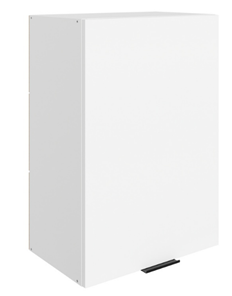 Навесной шкаф Стоун L500 Н720 (1 дв. гл.) (белый/джелато софттач) в Махачкале